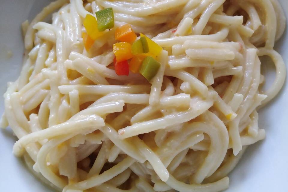 Pasta al morrón