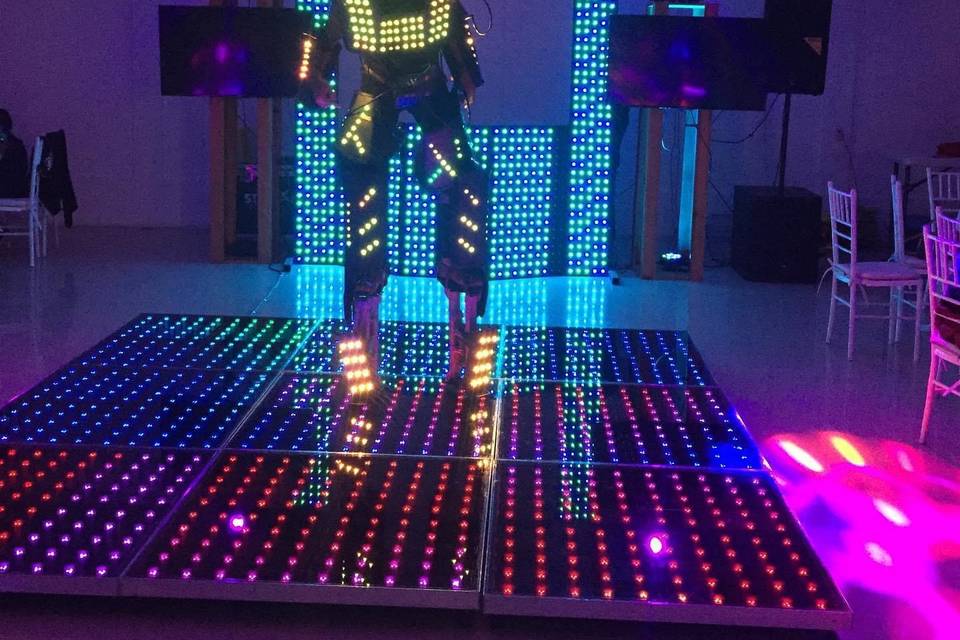 Robot led