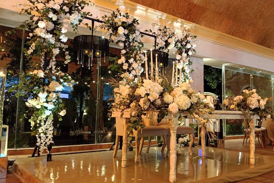 Mesa de novios P&J