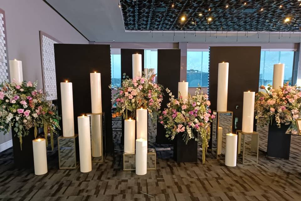 Lobby rosas