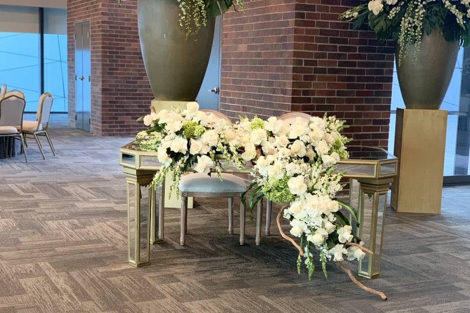 Mesa de novios