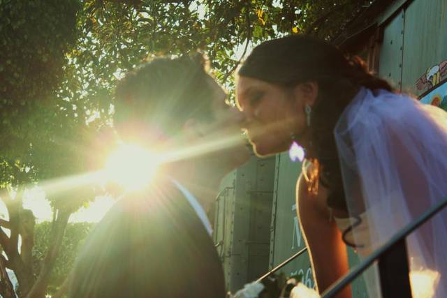 El amor con un beso