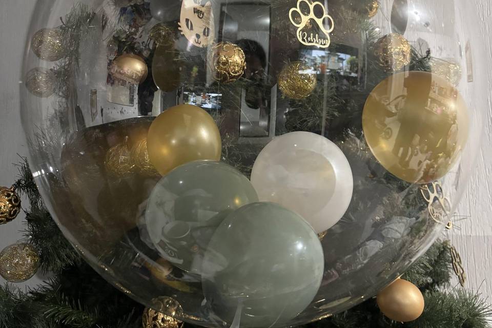 Globo burbuja sencillo