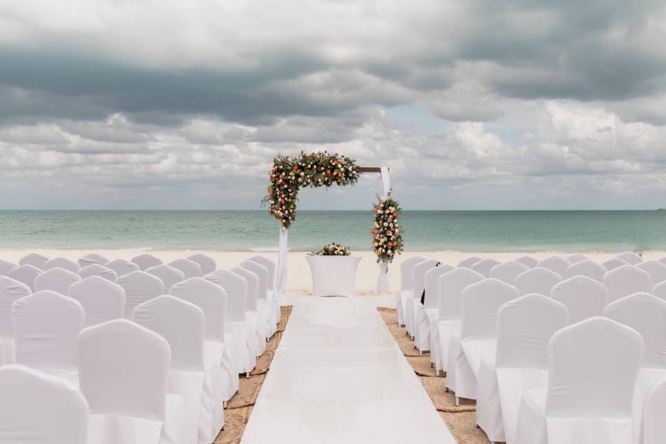 Boda en playa