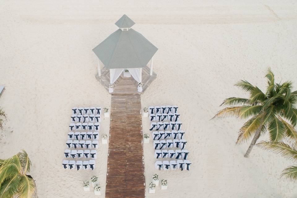 Gazebo playa