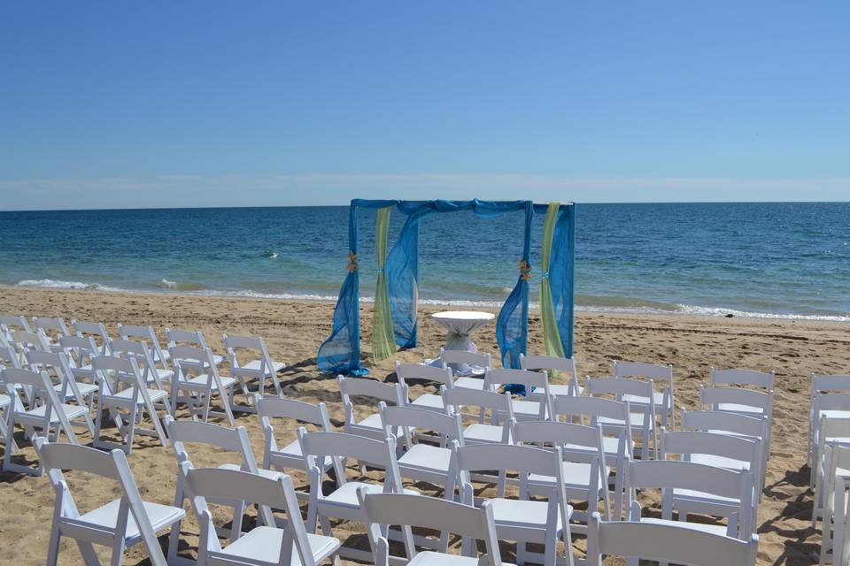 Ceremonia en playa