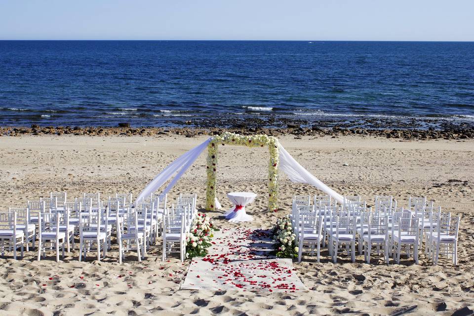 Ceremonia en playa