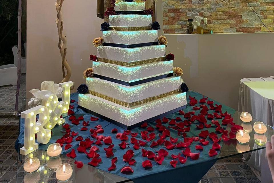 Pasteles para eventos nupciales