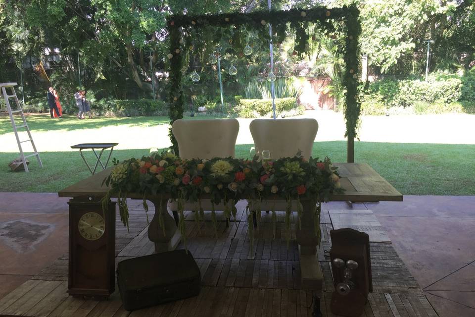 Mesa de novios