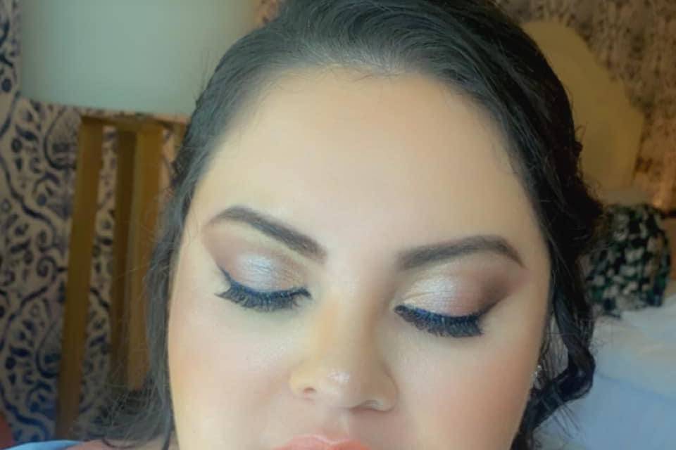 Frente maquillaje