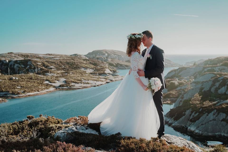 Dia de la boda en Noruega