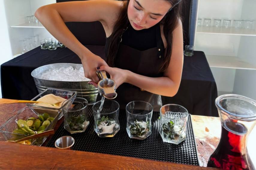 Servicio de cócteles