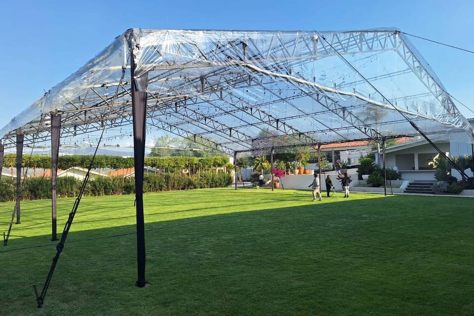 Carpa transparente
