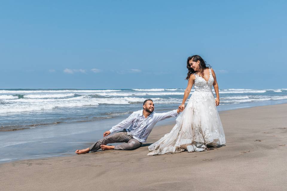 Trash the dress