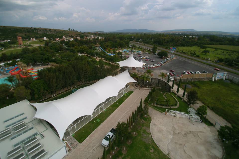 Vista altura salón